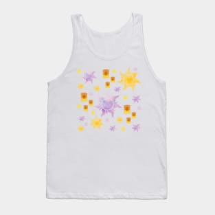 Tangled Sun Pattern Tank Top